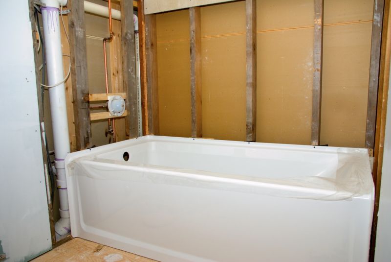 Modern Bathtub Installation