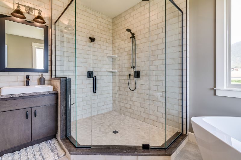 Sleek Shower Installation